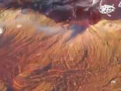 Red river - Riotinto Stock Footage