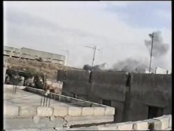 LEBANON: ONE DEAD AS ISRAELIS ATTACK MILITANT PALESTINIAN BASE News Clip