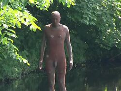 Anthony Gormley unveils new art work News Clip