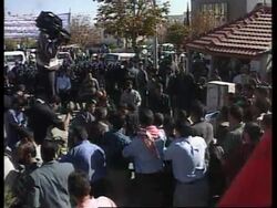 JORDAN: DEMONSTRATORS CLASH WITH RIOT POLICE News Clip