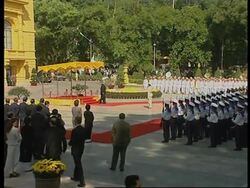 VIETNAM: BILL CLINTON WELCOME News Clip