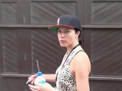 Alexis Knapp talks about Superheros on streets of San Diego Comic Con at Celebrity Sightings - Comic-Con International 2013 Celebrity Sightings - Comic-Con International 2013 on July 20, 2013 in San Diego, California (Footage by WireImage Video/Getty Image Stock Footage