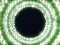 Diamond #29 HD glow green Stock Footage