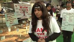 Protesters mark 2nd anniversary of bus attack on student which shocked nation News Clip