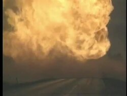 Pipeline explodes Stock Footage