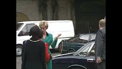 Princess Diana at Images of Drugs Exhibition News Clip