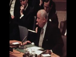 SYND 17 4 73 ISRAEL, EGYPT AND LEBANON SPEAK IN UNITED NATIONS MIDDLE EAST DEBATE Instructional Video