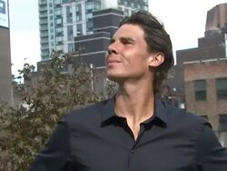 Rafael Nadal at the Bacardi Limited Celebrates Tennis Champion and Spokesperson for 'Champions Celebrate Responsibly' Campaign, Rafael Nadal at New York NY Stock Footage