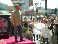 Dedication of Billy Joel's Star on Hollywood Walk of Fame Stock Footage