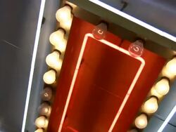 Las Vegas Neon Lights flickering 10 Stock Footage