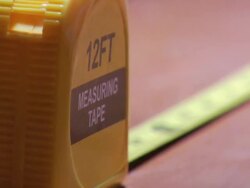 Tape Measure Stock Footage