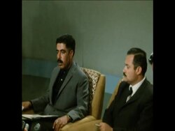 SYND 20-07-71 PREMIER WASFI PRESS CONFERENCE News Clip