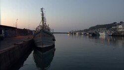 Fishing boats and fishermen in St Ives News Clip