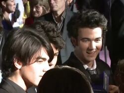 Walt Disney Pictures' Premiere of 'Jonas Brothers: The 3D Concert Experience' Stock Footage