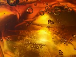 Close-up Bubble soft drink Stock Footage