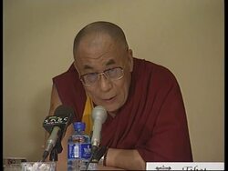 SOUTH AFRICA: DALAI LAMA PRESS CONFERENCE News Clip