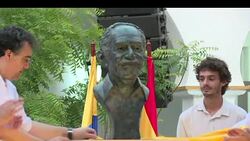 CLEAN : Garcia Marquez bust unveiled as Cartagena receives ashes News Clip