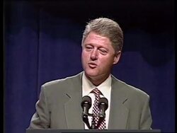 US: MIAMI: SUMMIT OF THE AMERICAS: CLINTON WELCOMES LEADERS News Clip