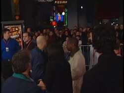 'All Access' Imax Premiere Stock Footage