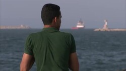 Coastline & Port In Tripoli News Clip