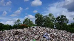 Landfill Time Lapse Stock Footage