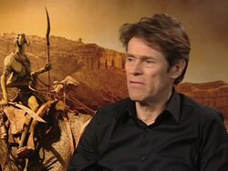 INTERVIEW: Willem Dafoe on what attracted him to the role at John Carter Interviews at Corinthia Hotel London on March 2, 2012 in London, England. Stock Footage