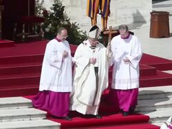 B-ROLL - The Inauguration Mass For Pope Francis at St. Peter's Square on March 19, 2013 in Vatican City, Vatican. (Footage by Giulio Origlia/Getty Images) Stock Footage