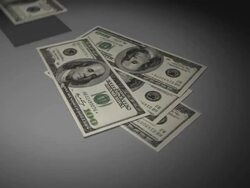 $100 Dollar Bills, cash, money Stock Footage
