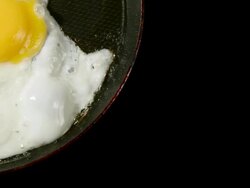 Fried Egg Stock Footage