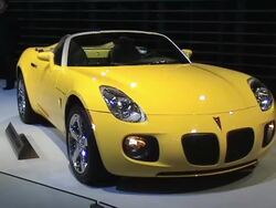 2007 Pontiac Solstice GXP Stock Footage