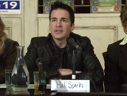 SPEECH: Actor / Comedian Hal Sparks shares his personal philosophy on cannabis prohibition at the BuddhaFest Pre-Event Press Conference on Prop 19 at Hollywood CA. (Footage by WireImage Video/GettyImages) Stock Footage