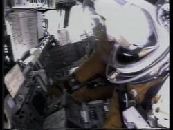 USA: VIEWS FROM INSIDE SPACE SHUTTLE COLUMBIA AS IT TAKES OFF News Clip