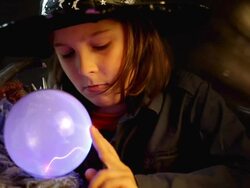 Young Magician Stock Footage