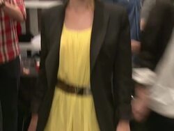 Rosie Fellner at the Denim Habit NYC Grand Opening at New York NY Stock Footage