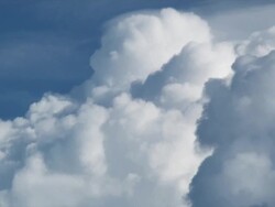 clouds in the sky Stock Footage