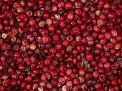 Red pepper peas. Kitchen herbs background Stock Footage