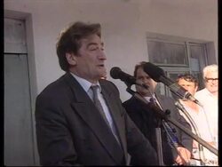 Albania - Assassination attempt on Berisha News Clip