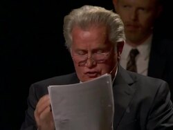 PERFORMANCE: Martin Sheen, Brad Pitt, George Clooney & cast of '8' play at The American Foundation For Equal Rights & Broadway Impact Present 8 Stock Footage