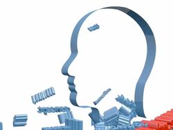 3d Head concept Stock Footage