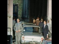 SYND 18 10 75 ISABEL PERON RETURNS TO WORK AFTER SICKNESS Instructional Video