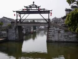 Tongli water town near Shanghai Stock Footage