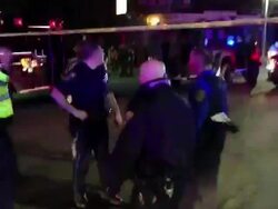 Manhunt in Boston for Marathon Bomber Stock Footage