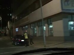 Point Of View Driving In Johannesburg At Night News Clip