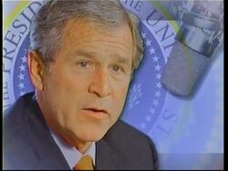 President on Iraq in weekly radio address News Clip