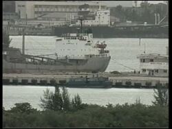 Hijacked ferry returns after chase on the high seas News Clip