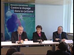 Final day of doping conference News Clip