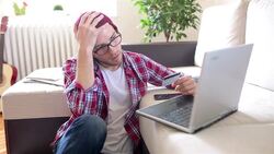 Shopping online Stock Footage