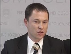 Slovakian police presser on alleged nuclear plot case News Clip