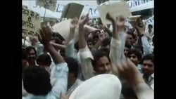 GS 10 08 83 ANTI-SRI LANKAN DEMO IN NEW DELHI AS SRI LANKAN FOREIGN MINISTERS METS INDIRA GANDHI Instructional Video