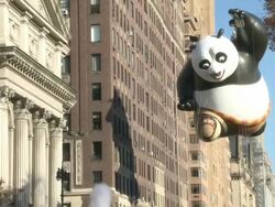 Macy's Thanksgiving Day Parade Stock Footage